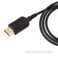 Micro HDMI negro a cable HDMI